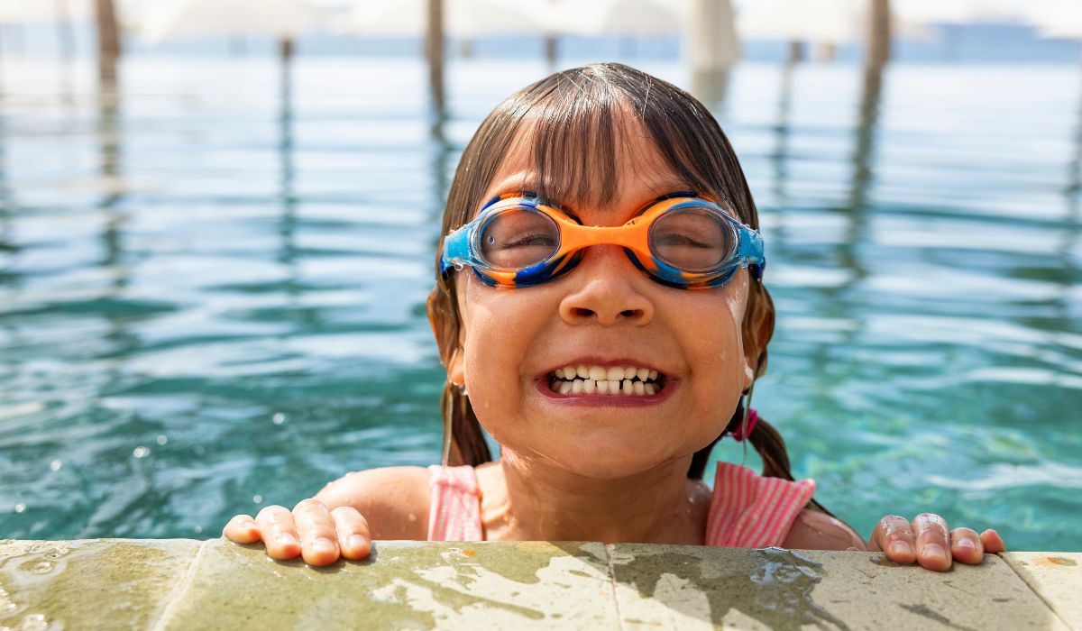 Swimming is the best first sport for kids