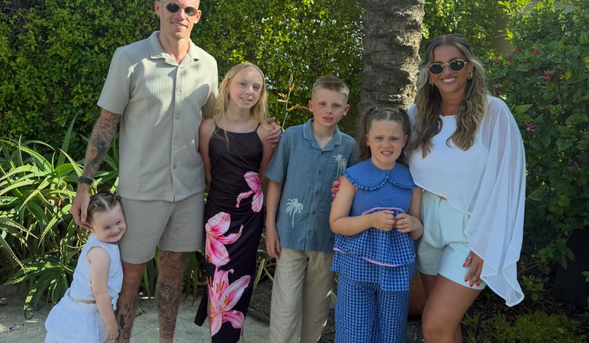 Erin McClean and her family