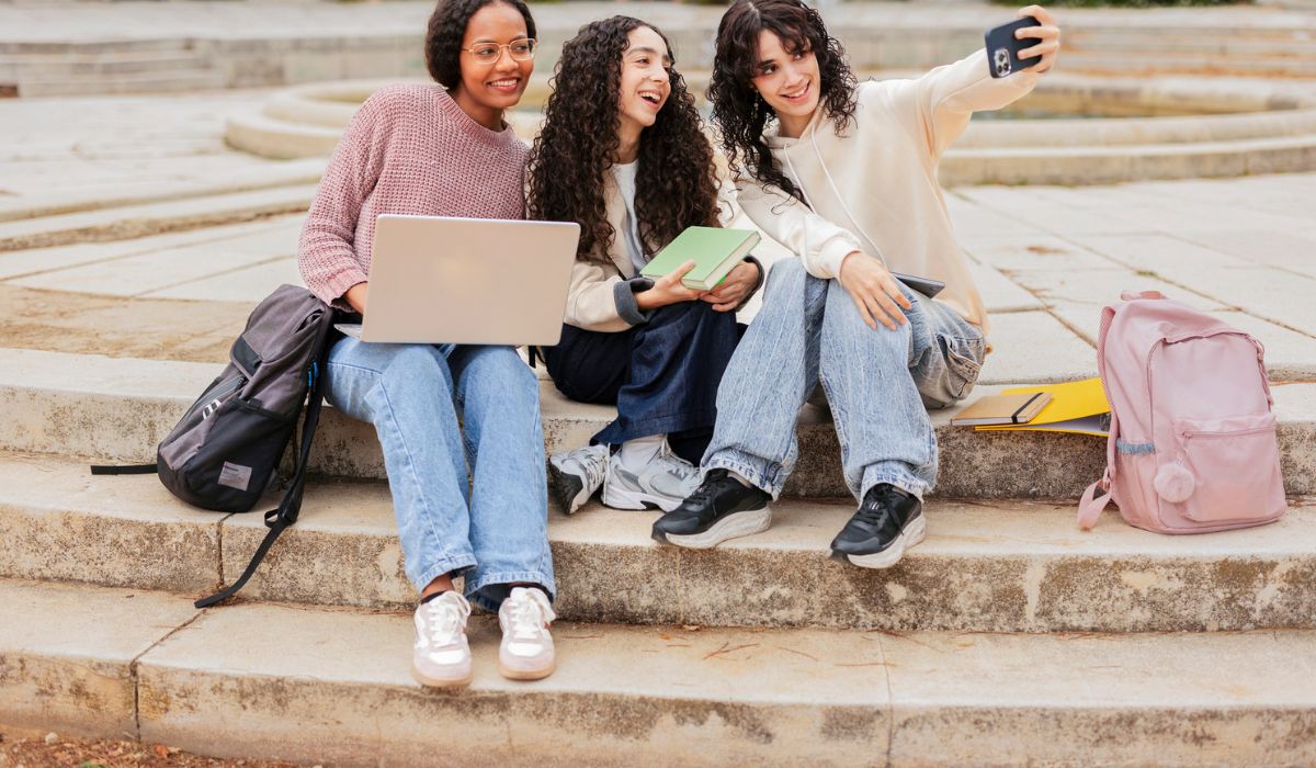 What is the flip the camera challenge teens are doing now?