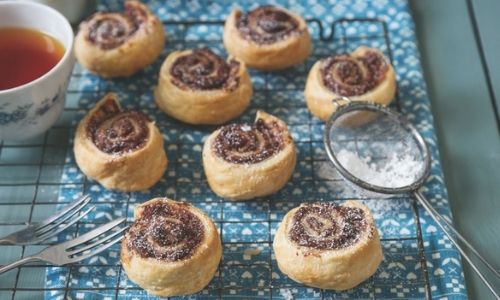 Choco-Hazelnut Pinwheels